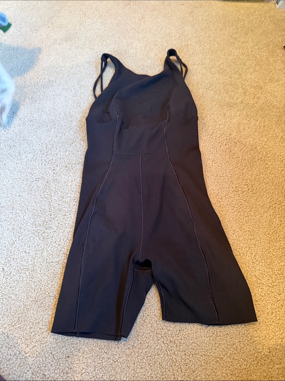Nike Black Women's Athletic Jumpsuit Romper